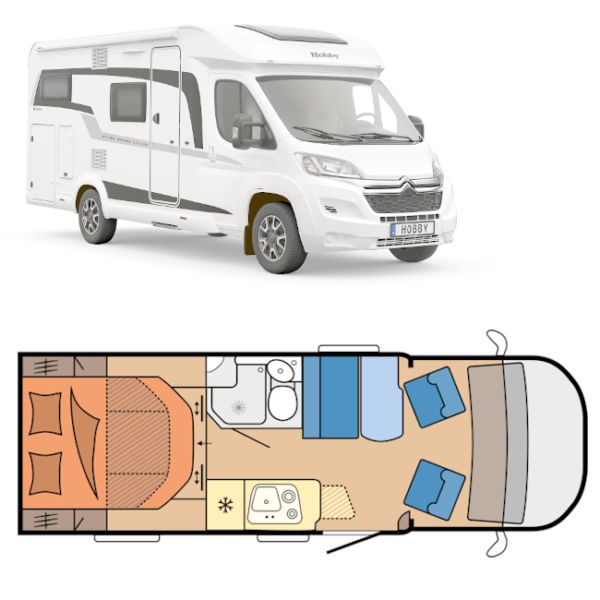 Quelle: 2020 © www.hobby-caravan.de / Hersteller - Hobby